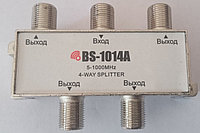 Сплиттер на 4 выхода (5-1000 MHz)  BS-1014A Bigstar  