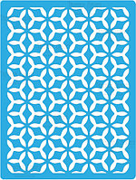 Трафарет «Кристаллическая решетка»