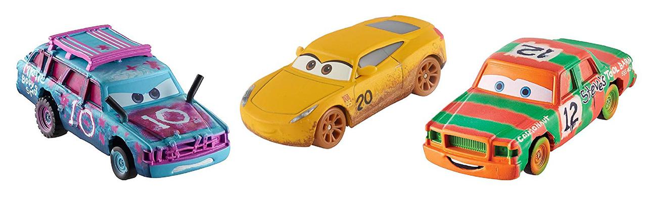 Cars / Тачки "Тачки 3" Набор из 3-х машинок "Сумасшедшая 8" в коробке