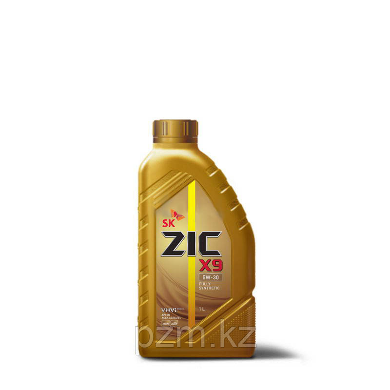 ZIC    X9  5w30  1 литр Полностью синтетическое моторное масло для бензиновых и дизельных двигателей