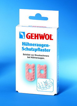 Мозольный пластырь (предотвращающий появление мозолей) Huhneraugen Schuzpflaster 9 шт.