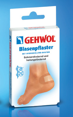 Заживляющий пластырь (для быстрого заживления мозолей и предотвращения воспалений)Blasenpflaster 6 шт.