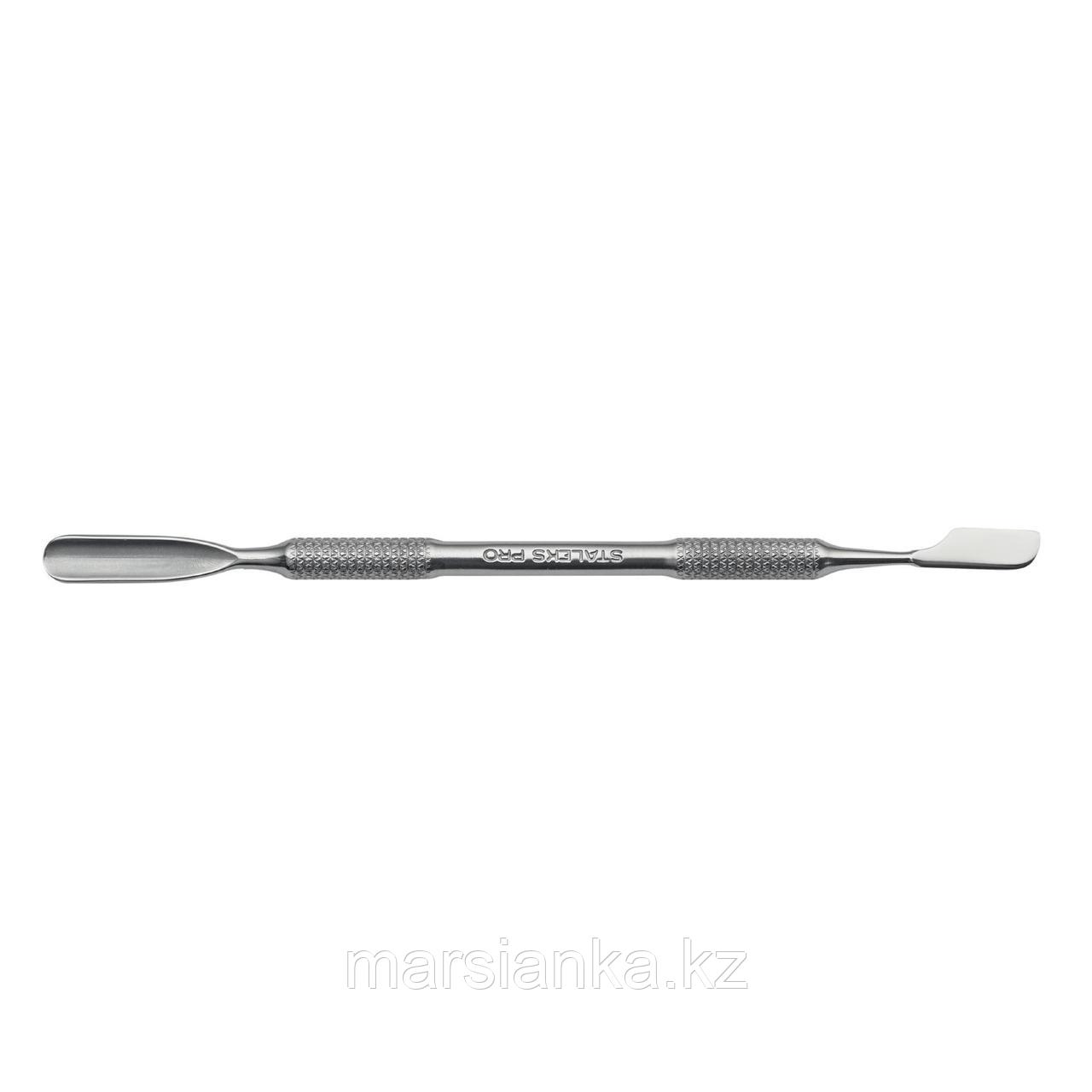 PE-30/3 Лопатка маникюрная Staleks (скругленный пушер+топорик)