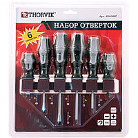 Набор отверток стержневых на держателе, 6 предметов SDS06BC