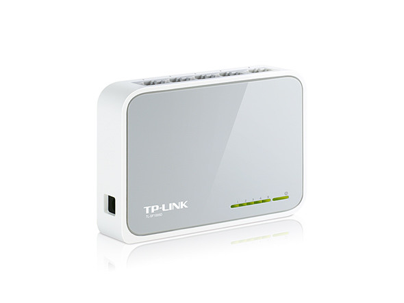 TP-Link, TL-SF1005D, коммутатор 5-портовый 10/100 mb/s