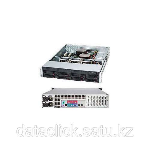 Supermicro CSE-813MFTQ-520/X11SSl-F/Intel Xeon E3 1220v5/32GB DDR4/2*SSD 120GB/2*2TB WD RE/520W Power Supply П - фото 1 - id-p54958027
