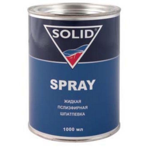 Шпатлевка Solid Spray жидкая по 1,2 кг
