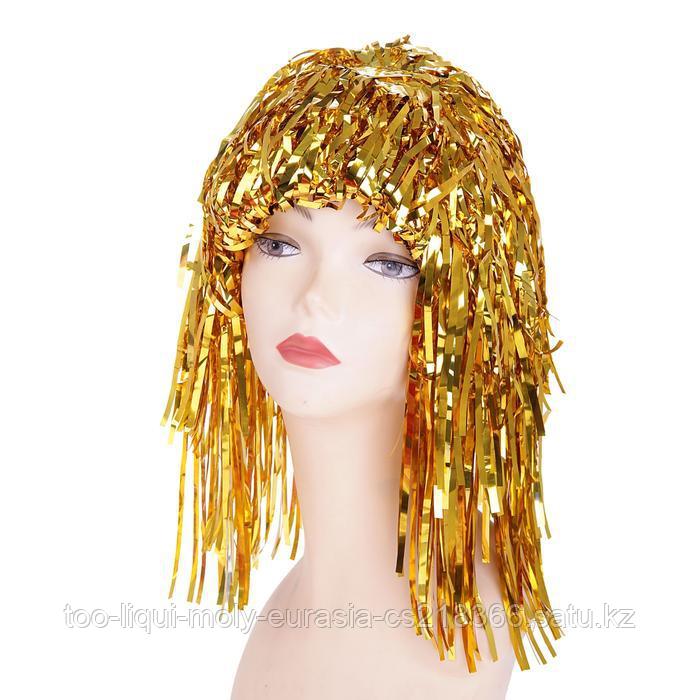 Карнавальный парик "Дождь", 45 см цвета МИКС
