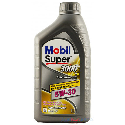 Моторное масло Mobil Super 3000 5W30 Formula FE 1L