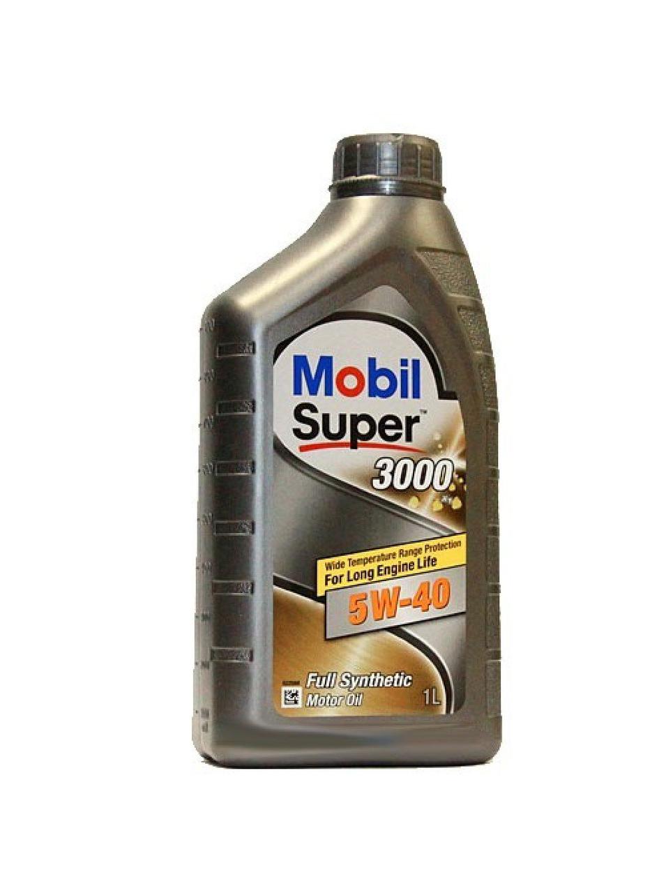 Моторное масло Mobil Super 3000 5W-40 1L