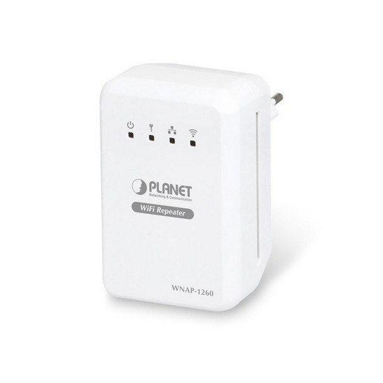 Универсальный WiFi усилитель / маршрутизатор Planet WNAP-1260 1WAN/LAN порт 10/100 Мбит/с 300М