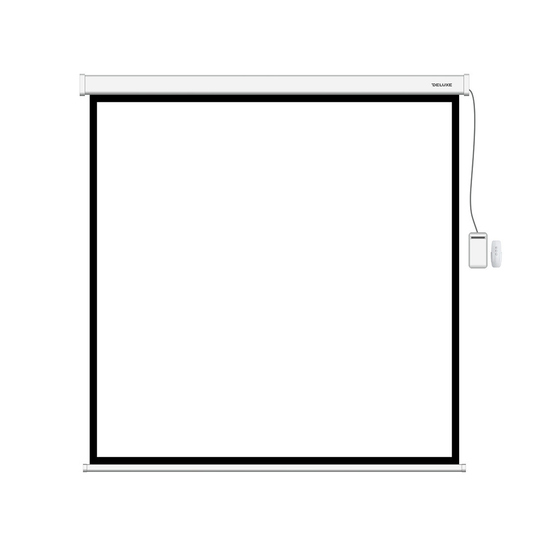 Экран для проекторов Deluxe DLS-ERC203x153W Моторизированный 195x145 Matt white Белый