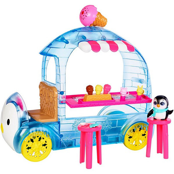 Mattel Enchantimals FKY58 Игровой набор "Фургончик мороженого Прины Пингвины"