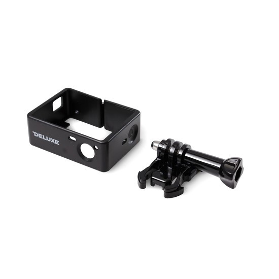 Рамка для GoPro Deluxe DLGP-71 Hero 4/3+/3 Рамка для "голой" камеры Пластик Чёрный