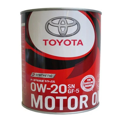 Моторное масло Toyota 0w20 SN,GF-5 1L