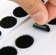 Крепежная  липучка Hook & Loop "Круг" на клеевой основе d=20mm(40 шт)