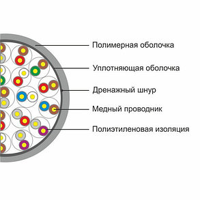 SHIP Кабель сетевой D105-25A Cat.5 UTP PVC, фото 2