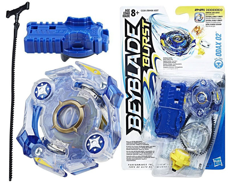 Hasbro Bey Blade Burst Волчок с пусковым устройством Бейблэйд Odax O2 D02/TA05