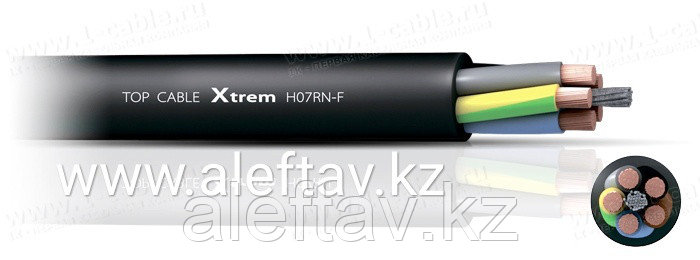 Cиловой эластичный кабель 3G 1,5 mm в резиновой оболочке EM2 серии XTREM ® стандарта H07RN-F, фото 2