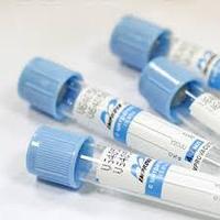 Вакуумная пробирка с голубой крышкой, с цитратом натрия 3,8% (для коагулологии)