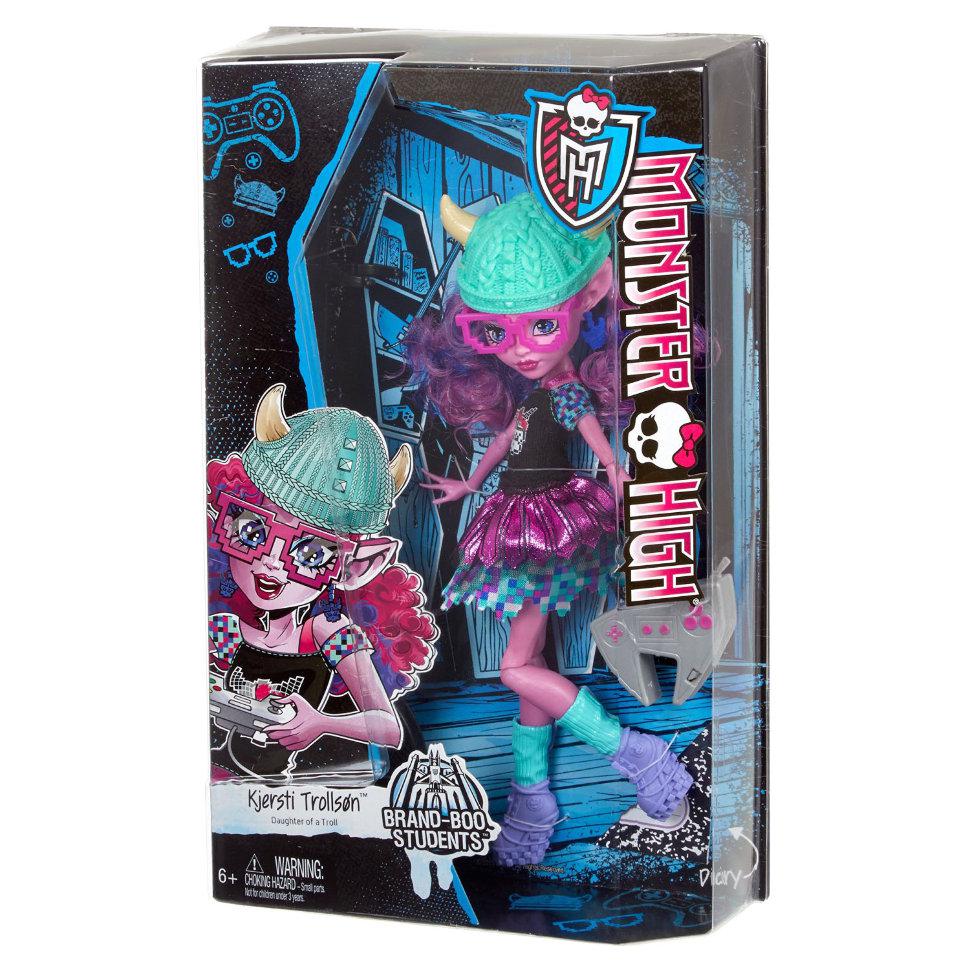 Кукла Кирсти Троллсонн Kjersti Trollson серия Boo Students Бу ученики Monster High
