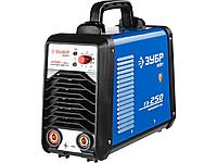 Сварочный аппарат инвертор ЗУБР ЗАС-Т3-250, ЭКСПЕРТ, T3, 250А, MMA/TIG LIFT, IGBT, VRD,, ПВ-60%, 1*220В (мин