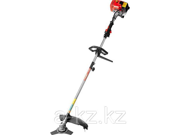 Бензокоса ЗУБР КРБ-250, МАСТЕР, 25 см3 (1 л.с. / 0,75 кВт), катушка / нож, ширина кошения 44 / 25,5 см, фото 1