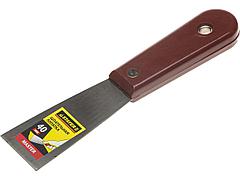 Шпатель строительный металлический STAYER 1003-040, MASTER c пластмассовой ручкой, 40мм