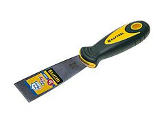 Шпатель строительный металлический KRAFTOOL 10035-040, с 2-компонент ручк, нержавеющее полотно, 40мм