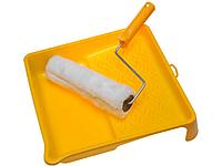 Валик малярный в наборе, STAYER, ВЕСТАН с ванночкой, 240мм, 0540-24