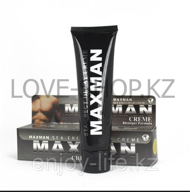 MAXMAN гель-смазка для увеличения пениса и продлевания полового акта.