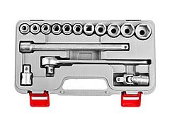 Набор инструментов торцовые головки НИЗ 2761-20_z01, Шоферский инструмент №2Д, в пластиковом кейсе, 15