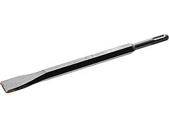 Зубило SDS Plus плоское ЗУБР 29368-20-250, ПРОФЕССИОНАЛ, по бетону для перфоратора, с твердым сплавом, 250 мм