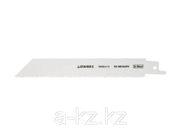 Полотно STAYER PROFI S922VF к саб эл.ножов Bi-Met,универс c перем шаг зубьев,дер с гвозд,метал,пласт,рез труб, фото 1