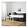 Кушетка каркас с 3 ящ. ХЕМНЭС черно-коричневый ИКЕА, IKEA, фото 2
