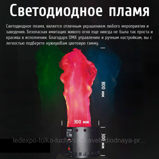 Светодиодное (LED) пламя
