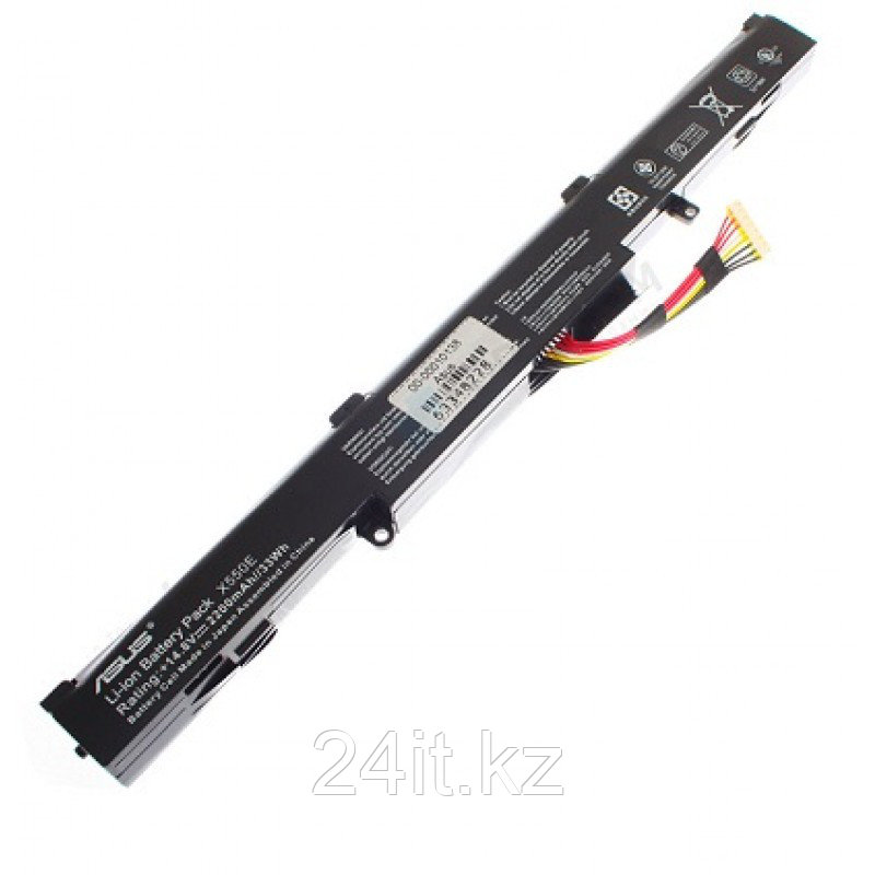 Аккумулятор для ноутбука Asus A41-X550E/ 14,4 В (совместим с 14,8 В)/ 2600 мАч, черный