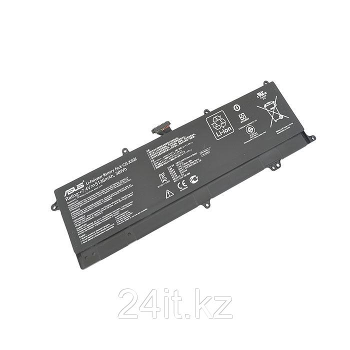 Аккумулятор C21-X202 для ноутбука Asus X202/ 7.4 В/ 5200 мАч, черный - ОРИГИНАЛ