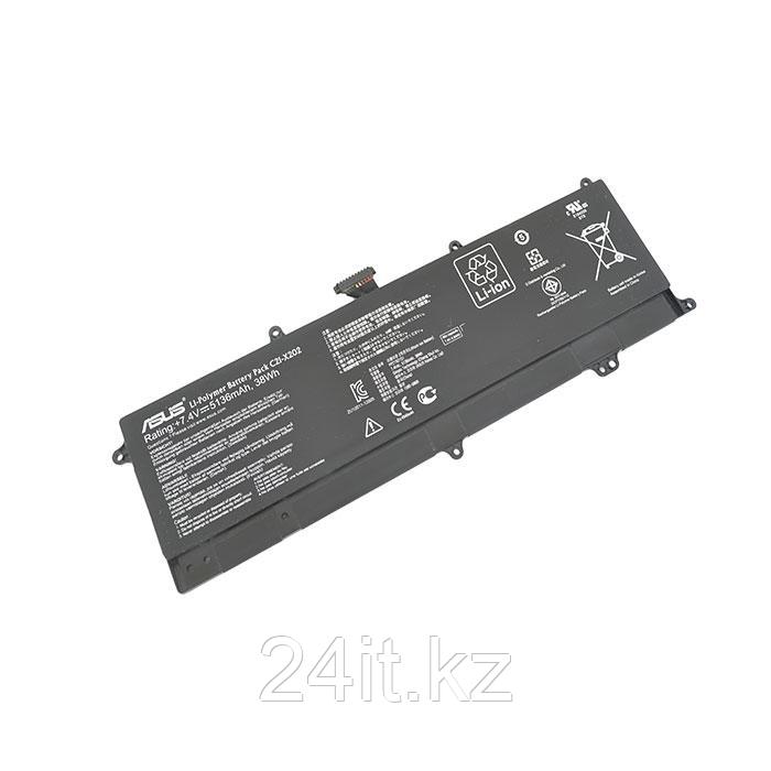 Аккумулятор для ноутбука Asus X202/ 11,1 В/ 5200 мАч, черный