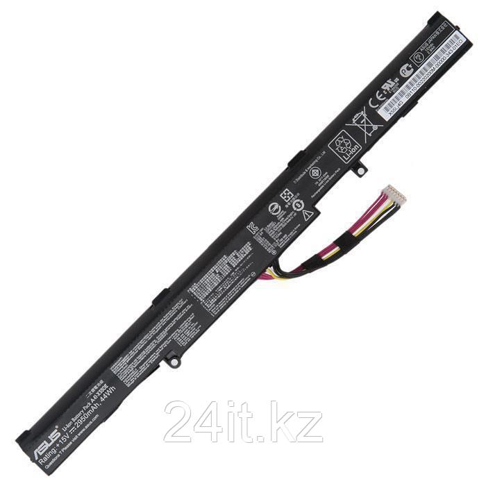 Аккумулятор A41-X550E для ноутбука Asus A450, A450E, X450, X450E, 14,4V/2950mAh, черный - ОРИГИНАЛ