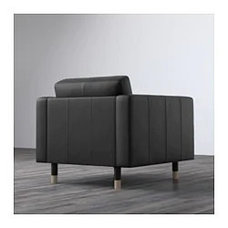 Кресло ЛАНДСКРУНА  Гранн, Бумстад черный/дерево ИКЕА, IKEA, фото 3