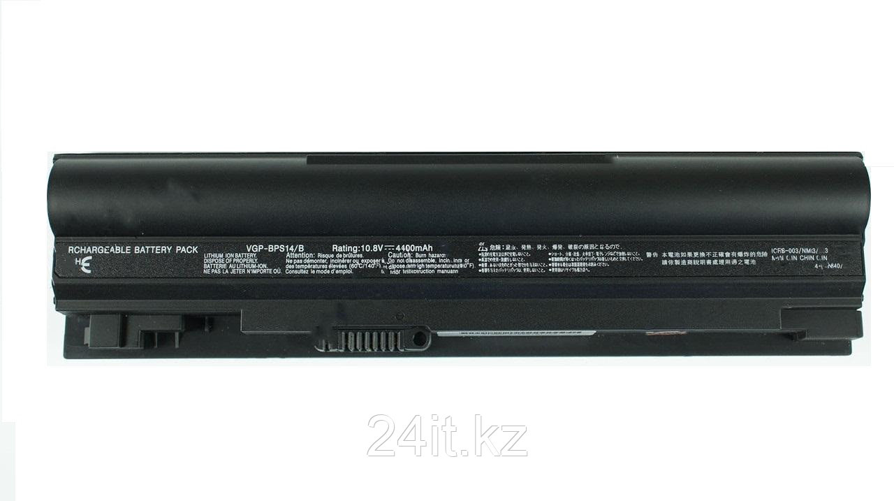 Аккумулятор для ноутбука Sony VGP-BPS14/ 10,8 В (совместим с 11,1 В)/ 4400 мАч, черный