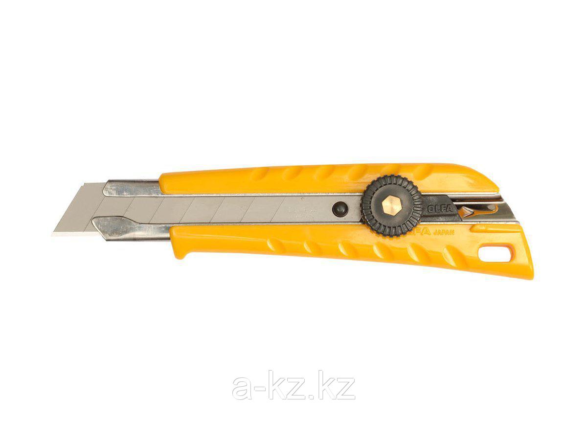 Нож канцелярский OLFA OL-L-1, с выдвижным лезвием эргономичный, 18 мм - фото 1 - id-p55043858