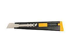 Нож канцелярский OLFA OL-ML, металлический с выдвижным лезвием, автофиксатор, 18 мм