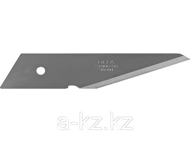 Сменное лезвие OLFA OL-CKB-2, из нержавеющей стали, для ножа арт. OL-CK-2, 105 х 20 х 1,2 мм, 2 шт., фото 2