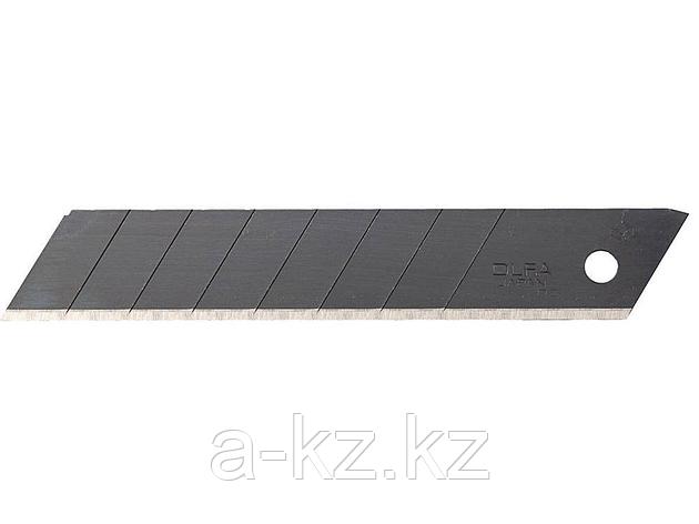 Сменное лезвие сегментированное OLFA OL-LBB-50B, BLACK MAX, сегментированное, 8 сегментов, 18 х 100 х 0,5 мм, 50 шт., фото 2