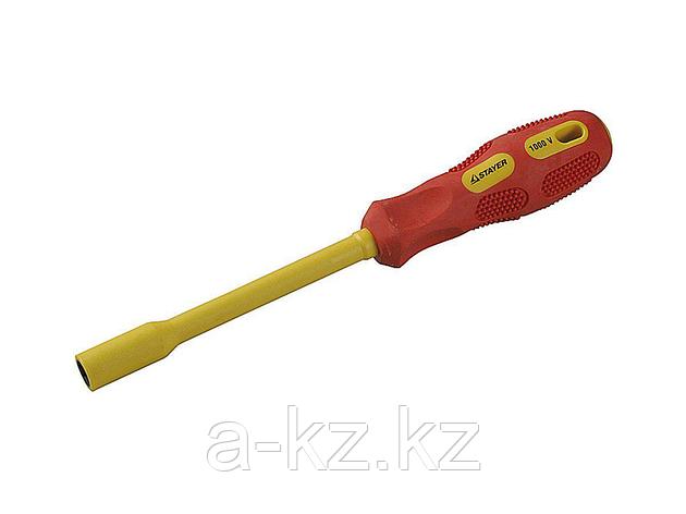 Отвертка STAYER INSULATED MAX-GRIP диэлектрич, Cr-V, HEX 5x125мм, 25829-05-125 G, фото 2