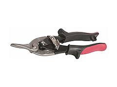 Ножницы по металлу ручные MIRAX 23065-L, левые, режущие кромки из кованой стали, двухкомпонентные обрезиненные