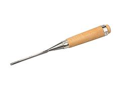 Стамеска-долото ЗУБР ЭКСПЕРТ с деревянной ручкой, хромованадиевая, 6мм, 18096-06