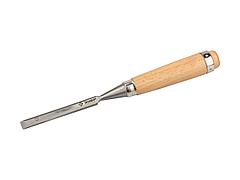 Стамеска-долото ЗУБР ЭКСПЕРТ с деревянной ручкой, хромованадиевая, 12мм, 18096-12
